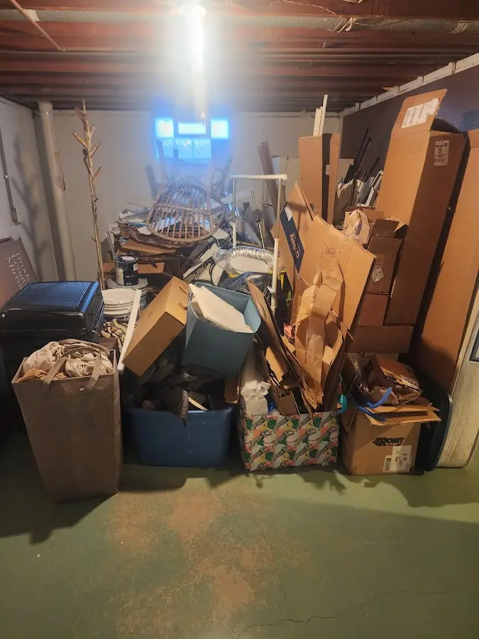 Roll-off dumpster container at job site for Construction Dumpster Rental in Four Corners